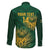 Custom South Africa Cricket Family Matching Puletasi and Hawaiian Shirt Go Champions Proteas - Wonder Print Shop