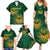 Custom South Africa Cricket Family Matching Summer Maxi Dress and Hawaiian Shirt Go Champions Proteas - Wonder Print Shop