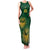 Custom South Africa Cricket Family Matching Tank Maxi Dress and Hawaiian Shirt Go Champions Proteas - Wonder Print Shop