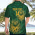 Custom South Africa Cricket Hawaiian Shirt Go Champions Proteas - Wonder Print Shop