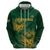 Custom South Africa Cricket Hoodie Go Champions Proteas - Wonder Print Shop