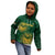 Custom South Africa Cricket Kid Hoodie Go Champions Proteas - Wonder Print Shop