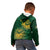 Custom South Africa Cricket Kid Hoodie Go Champions Proteas - Wonder Print Shop