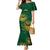 Custom South Africa Cricket Mermaid Dress Go Champions Proteas - Wonder Print Shop