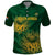 Custom South Africa Cricket Polo Shirt Go Champions Proteas - Wonder Print Shop