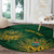 Custom South Africa Cricket Round Carpet Go Champions Proteas