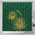 Custom South Africa Cricket Shower Curtain Go Champions Proteas