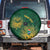 Custom South Africa Cricket Spare Tire Cover Go Champions Proteas - Wonder Print Shop