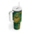 Custom South Africa Cricket Tumbler With Handle Go Champions Proteas