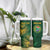 Custom South Africa Cricket Tumbler With Handle Go Champions Proteas