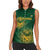 Custom South Africa Cricket Women Sleeveless Polo Shirt Go Champions Proteas