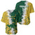 Custom Australia And South Africa Cricket Baseball Jersey Aussies Proteas Together - Wonder Print Shop