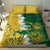 Custom Australia And South Africa Cricket Bedding Set Aussies Proteas Together - Wonder Print Shop