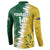 Custom Australia And South Africa Cricket Button Sweatshirt Aussies Proteas Together - Wonder Print Shop