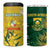 Custom Australia And South Africa Cricket 4 in 1 Can Cooler Tumbler Aussies Proteas Together - Wonder Print Shop