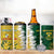 Custom Australia And South Africa Cricket 4 in 1 Can Cooler Tumbler Aussies Proteas Together - Wonder Print Shop