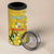 Custom Australia And South Africa Cricket 4 in 1 Can Cooler Tumbler Aussies Proteas Together - Wonder Print Shop