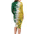 Custom Australia And South Africa Cricket Family Matching Long Sleeve Bodycon Dress and Hawaiian Shirt Aussies Proteas Together - Wonder Print Shop