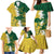 Custom Australia And South Africa Cricket Family Matching Mermaid Dress and Hawaiian Shirt Aussies Proteas Together - Wonder Print Shop