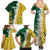 Custom Australia And South Africa Cricket Family Matching Summer Maxi Dress and Hawaiian Shirt Aussies Proteas Together - Wonder Print Shop