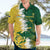 Custom Australia And South Africa Cricket Hawaiian Shirt Aussies Proteas Together - Wonder Print Shop