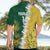 Custom Australia And South Africa Cricket Hawaiian Shirt Aussies Proteas Together - Wonder Print Shop