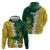 Custom Australia And South Africa Cricket Hoodie Aussies Proteas Together - Wonder Print Shop