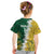 Custom Australia And South Africa Cricket Kid T Shirt Aussies Proteas Together - Wonder Print Shop