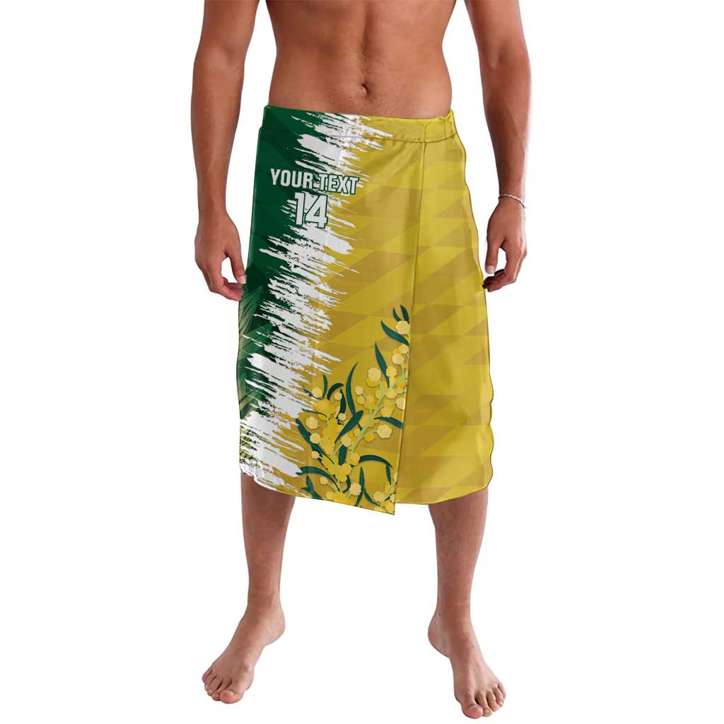 Custom Australia And South Africa Cricket Lavalava Aussies Proteas Together - Wonder Print Shop