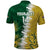 Custom Australia And South Africa Cricket Polo Shirt Aussies Proteas Together - Wonder Print Shop