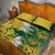 Custom Australia And South Africa Cricket Quilt Bed Set Aussies Proteas Together