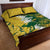 Custom Australia And South Africa Cricket Quilt Bed Set Aussies Proteas Together