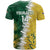 Custom Australia And South Africa Cricket T Shirt Aussies Proteas Together