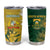 Custom Australia And South Africa Cricket Tumbler Cup Aussies Proteas Together