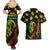 Jamaica Bob Marley Day Couples Matching Summer Maxi Dress and Hawaiian Shirt One Love Jamaican Reggae African Pattern