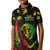 Jamaica Bob Marley Day Kid Polo Shirt One Love Jamaican Reggae African Pattern