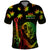 Jamaica Bob Marley Day Polo Shirt One Love Jamaican Reggae African Pattern