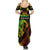 Jamaica Bob Marley Day Summer Maxi Dress One Love Jamaican Reggae African Pattern