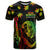 Jamaica Bob Marley Day T Shirt One Love Jamaican Reggae African Pattern