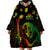 Jamaica Bob Marley Day Wearable Blanket Hoodie One Love Jamaican Reggae African Pattern