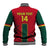 Custom Cameroon Football Baseball Jacket 2024 African Nations Go Champions Lion Style - Wonder Print Shop