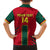 Custom Cameroon Football Family Matching Puletasi and Hawaiian Shirt 2024 African Nations Go Champions Lion Style