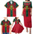 Custom Cameroon Football Family Matching Puletasi and Hawaiian Shirt 2024 African Nations Go Champions Lion Style