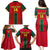 Custom Cameroon Football Family Matching Puletasi and Hawaiian Shirt 2024 African Nations Go Champions Lion Style