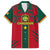 Custom Cameroon Football Family Matching Puletasi and Hawaiian Shirt 2024 African Nations Go Champions Lion Style