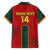 Custom Cameroon Football Family Matching Puletasi and Hawaiian Shirt 2024 African Nations Go Champions Lion Style