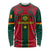 Custom Cameroon Football Long Sleeve Shirt 2024 African Nations Go Champions Lion Style - Wonder Print Shop