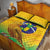 Brasil Volleyball Quilt Bed Set Go Champions Canario-da-terra - Wonder Print Shop