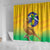 Brasil Volleyball Shower Curtain Go Champions Canario-da-terra - Wonder Print Shop