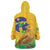 Brasil Volleyball Wearable Blanket Hoodie Go Champions Canario-da-terra